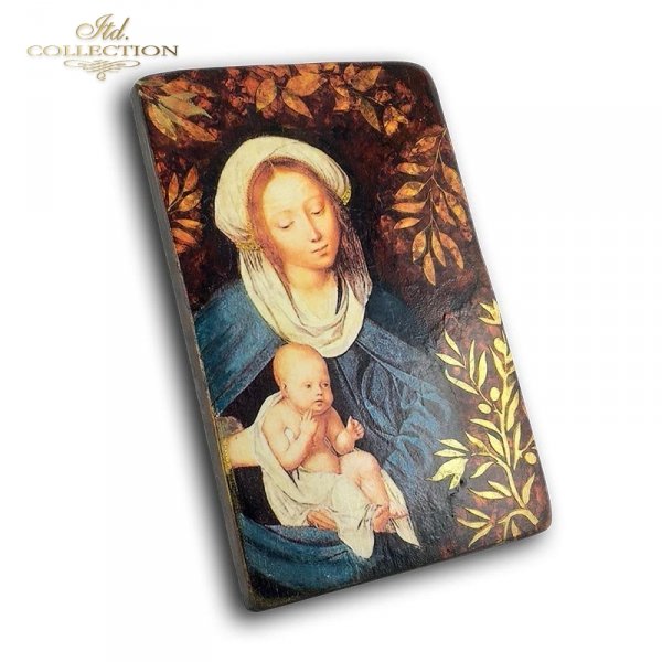 Papier ryżowy z ikonami - Quentin Massys * Rice paper with icons - Quentin Massys - example 2