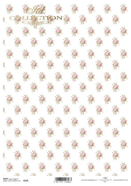 Papel Decoupage Soft S0210
