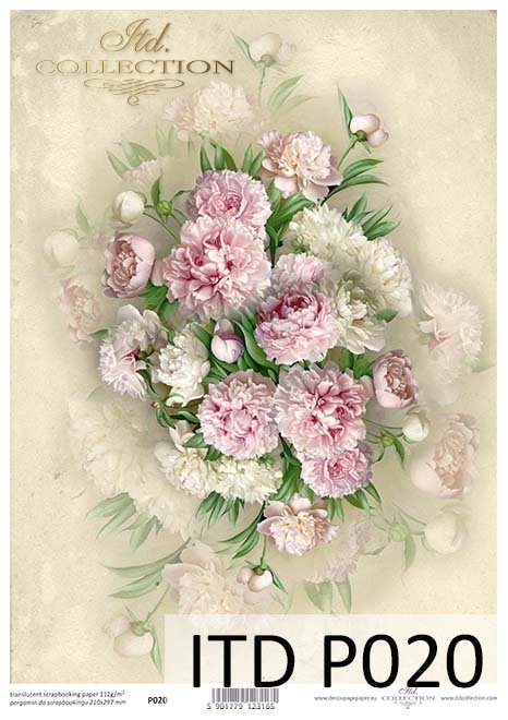 Papiery do scrapbookingu, papier specjalny, półprzezroczysty*Paper for scrapbooking, special paper, Translucent