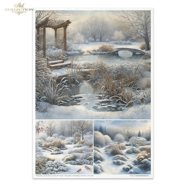 Conjunto Creativo RP081 Botanical Garden in Winter