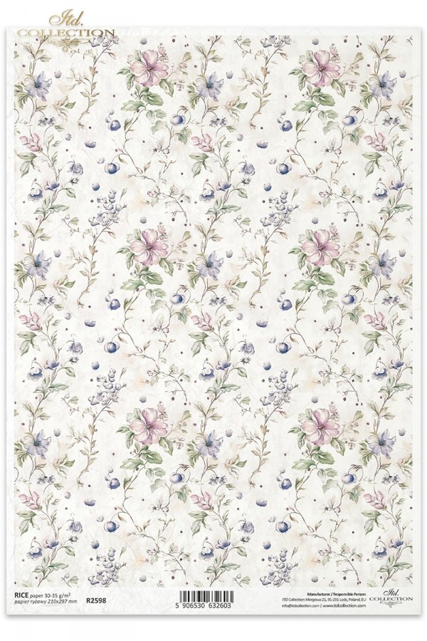 tapeta kwiatowa, tło kwiatowe*floral wallpaper, floral background, vintage*Blumentapete, blumiger Hintergrund, Vintage*papel pintado floral, fondo floral, vintage
