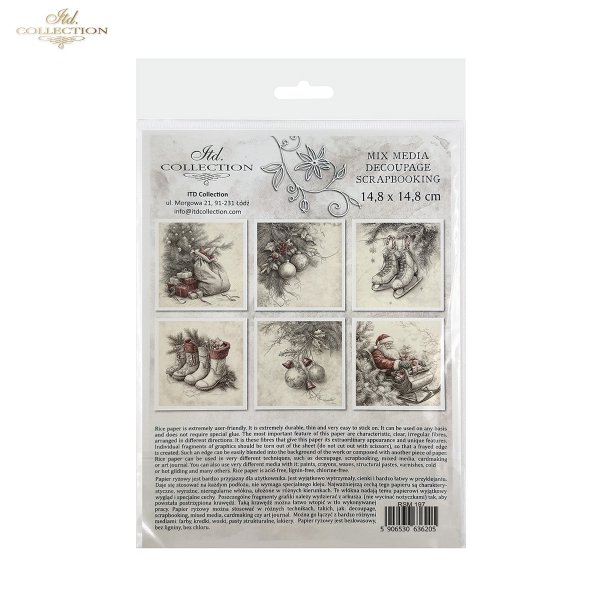 conjunto de papeles de arroz RSM197
