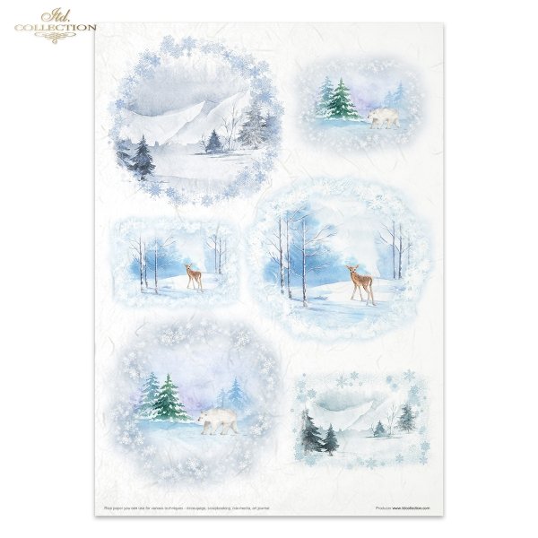 Conjunto Creativo RP083 Winter animals