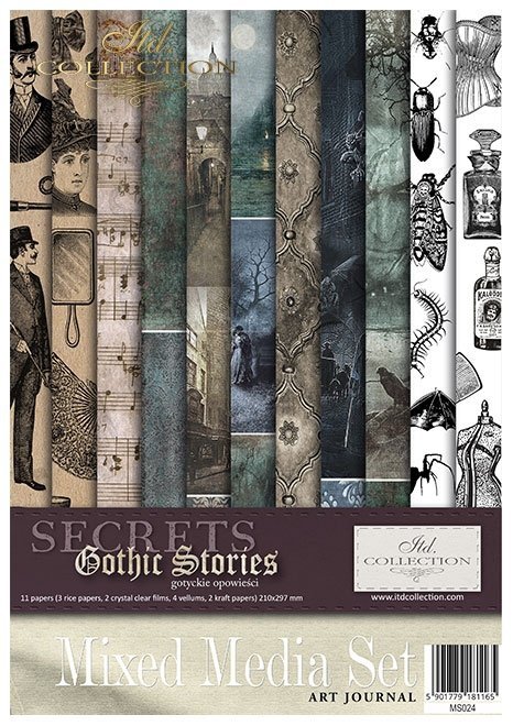 Conjunto Creativo MS024 - Gothic Stories