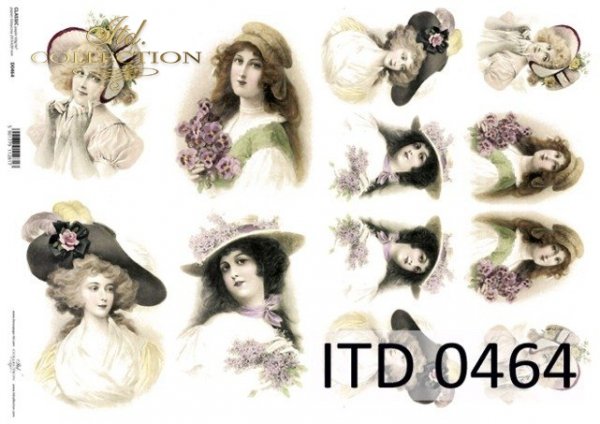 papel decoupage clásico D0464M