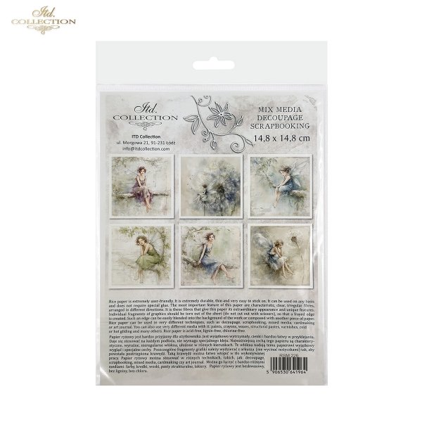 conjunto de papeles de arroz RSM226