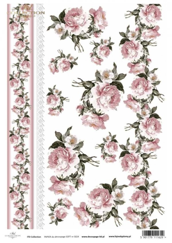 Papel Decoupage Soft S0024