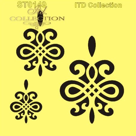ST0149 - dekory, ornamenty, narożniki