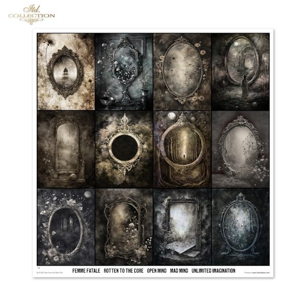 Papeles Scrapbooking SLS-082 Tales from the Dark Fair
