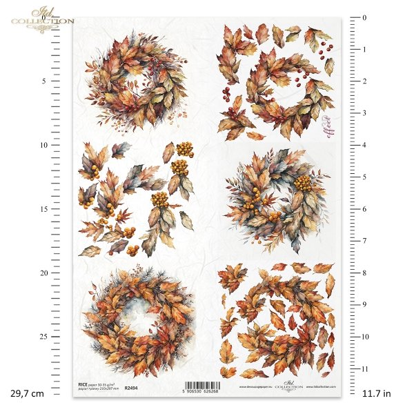 jesienne wianki*autumn wreaths*Herbstgirlanden*guirnaldas de otoño