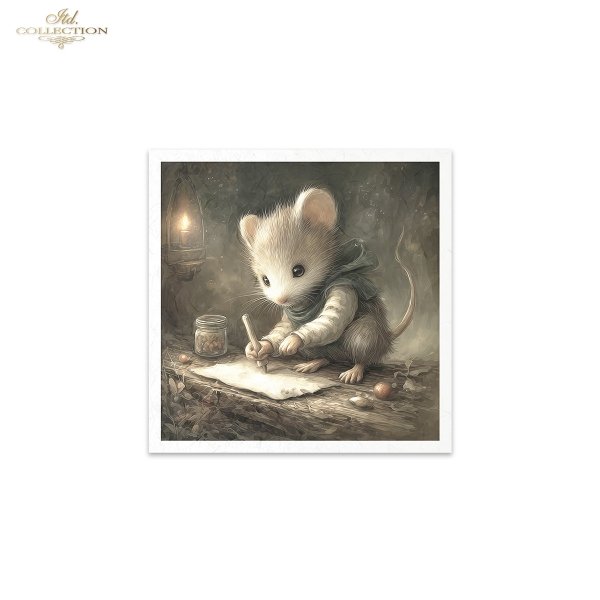 Mouse World - Świat Myszek - Myszki, ilustracje bajkowe, baśniowy las, przytulne, domowe scenki*mice, fairy tale illustrations, fairy tale forest, cosy, homely scenes