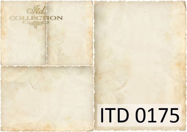 Papier decoupage ITD D0175