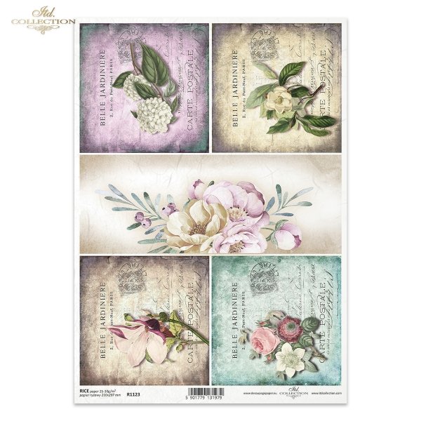 kwiaty, róża, róże, hortensja, hortensje, magnolia, magnolie, bez, bzy, retro tło, tła, stare pocztówki, carte postale, flowers, roses, hydrangeas, magnolias, lilacs, backgrounds, old postcards, Blumen, Rosen, Hortensien