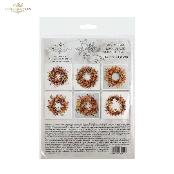 Zestaw papierów ryżowych (HS code 48021000) RSM151