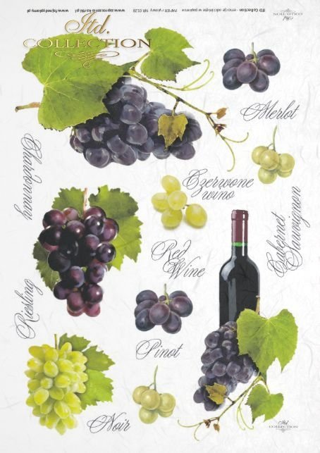 papier-ryżowy-decoupage--kiście-winogron-wino-butelka-merlot-riesling-cabernet-pinot-R0128