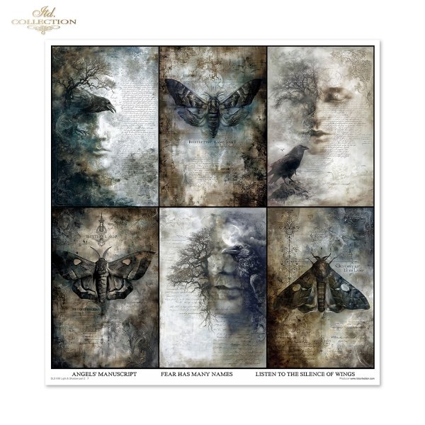 Zestaw papierow do scrapbookingu SLS 098 Light &amp; Shadow - Światło i Cień