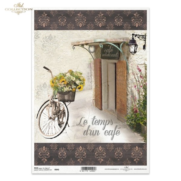 kawiarnia, restauracja, kwiaty, kosz kwiatów, kwiat, słonecznik, rower, R840, cafe, restaurant, flowers, basket of flowers, flower, sunflower, bike, Cafe, Restaurant, Blumen, Blumenkorb, Blume, Sonnenblume, Fahrrad, café, restaurante, flores, cesta de flo