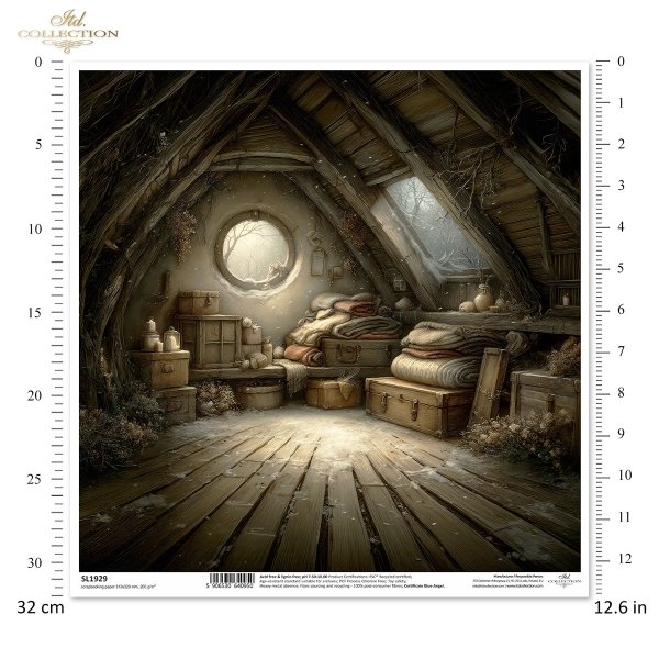 Mouse World - Interior -  Ilustracje,  świat myszek, przytulne wnętrza, bajkowe sceny, kominki, nory mysie, domki, wnętrza