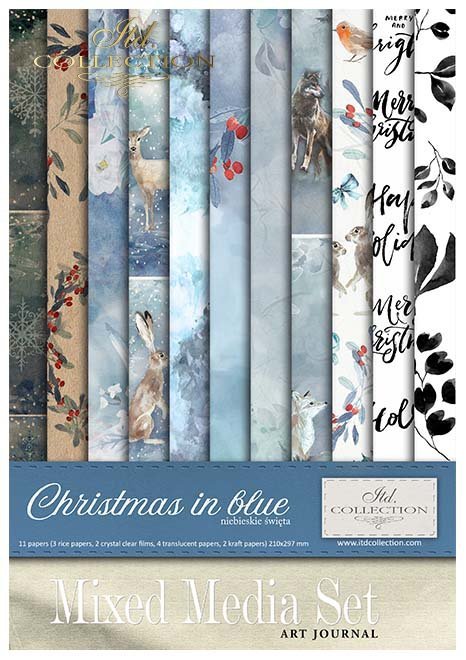 Christmas in blue - Niebieskie Święta