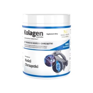 Noble Health Premium Wellness kolagen w proszku + glukozamina i witamina C 100g (P1)