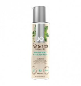 System JO Naturals Massage Oil Peppermint & Eucalyptus 120 ml