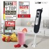 Blender ręczny, wielofunkcyjny, metalowy, mocny Clatronic SM 3739