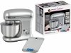 Robot kuchenny planetarny ProfiCook PC-KM 1222 W srebrny + waga