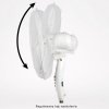Wentylator stojący wiatrak podłogowy Clatronic VL 3603 S (Ø40cm, wys.125cm, biały)