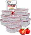Szklane pojemniki do przechowywania żywności 9x Classbach C-FHD 4011 G