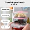 Szklane pojemniki do przechowywania żywności 9x Classbach C-FHD 4011 G