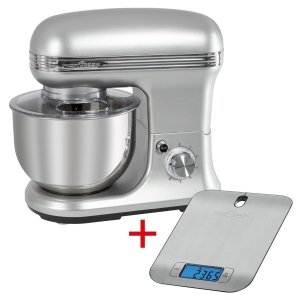 Robot kuchenny planetarny ProfiCook PC-KM 1222 W srebrny + waga