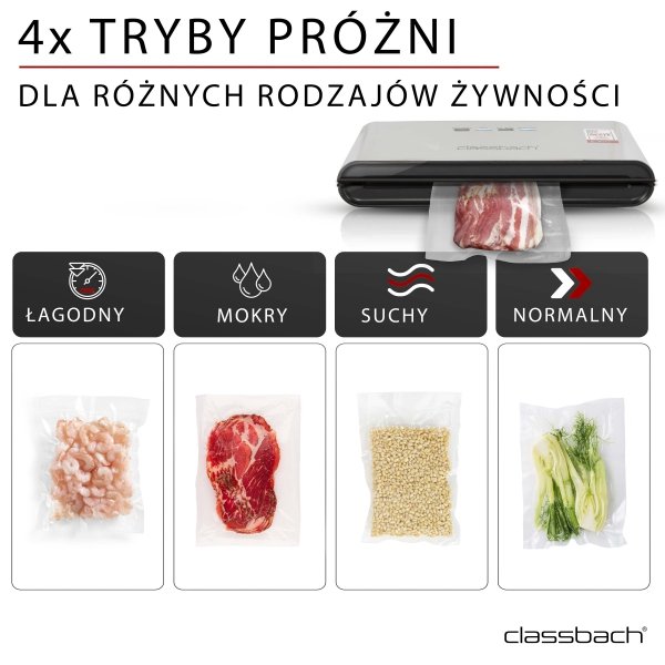 Automatyczna zgrzewarka próżniowa Classbach C-VK 4000