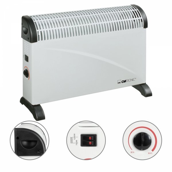Grzejnik konwektorowy 2000 W Clatronic KH 3077 N