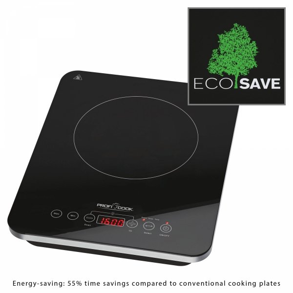 Grill elektryczny kontaktowy + płyta  indukcyjna 2w1 ProfiCook PC-ITG 1130