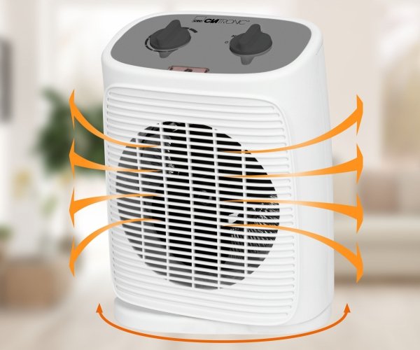Termowentylator, grzejnik elektryczny 2000 W Clatronic HL 3800