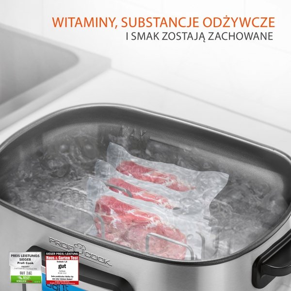 Urządzenie, cyrkulator do gotowania Sous-Vide ProfiCook PC-SV 1112
