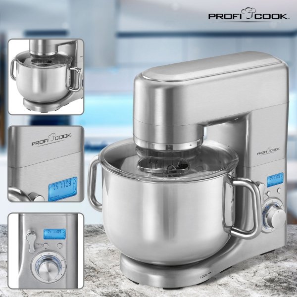Robot kuchenny ProfiCook PC-KM 1096 10 litrów (srebrny)
