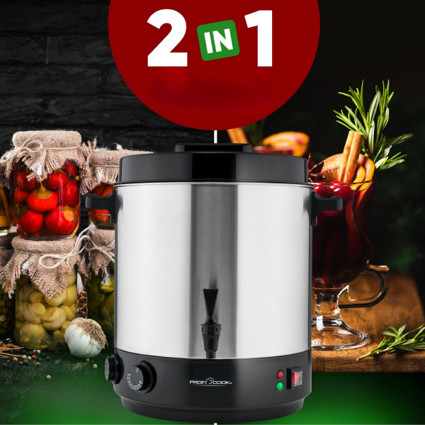 Garnek elektryczny, pasteryzator, podgrzewacz napojów 32l ProfiCook PC EKA 1283