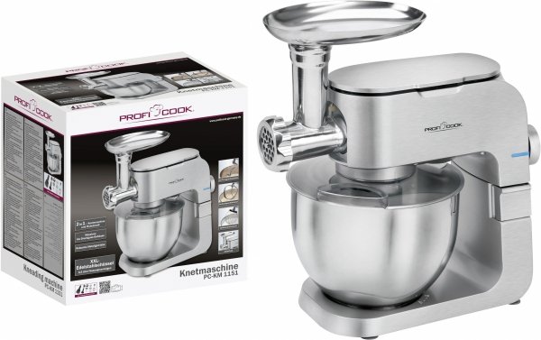 Robot kuchenny planetarny i maszynka do mięsa 2w1  ProfiCook PC- KM 1151