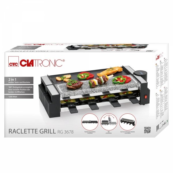 Grill elektryczny stołowy Raclette Clatronic RG 3678