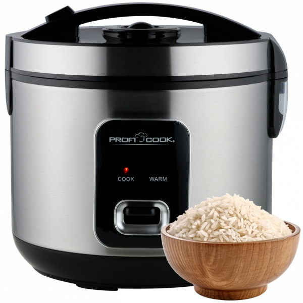 Ryżowar i parowar 2w1, urządzenie do gotowania ryżu 1,8 l Proficook PC RK 1285