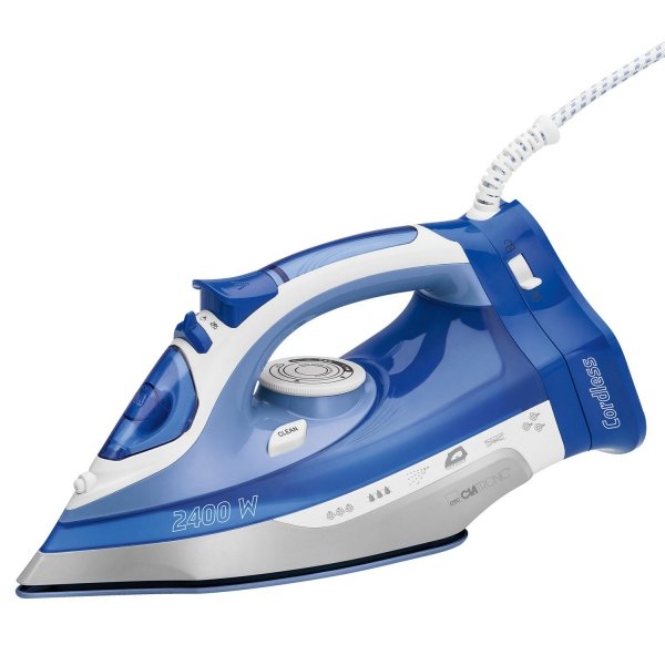Bezprzewodowe żelazko ceramiczne 2400W Clatronic DB 3706