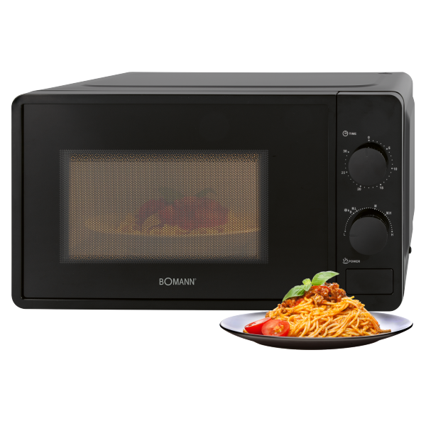 Kuchenka mikrofalowa Bomann MW 6014 CB (czarna)