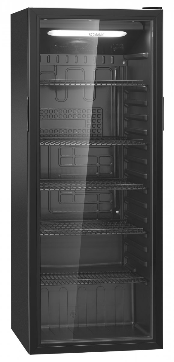 Chłodziarka witryna chłodnicza Bomann KSG 7292 (czarna)