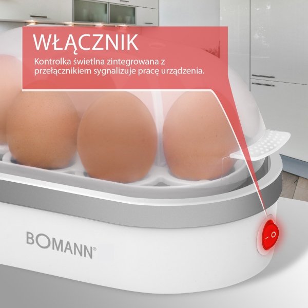 Jajowar urządzenie do gotwania jaj Bomann EK 5022 CB
