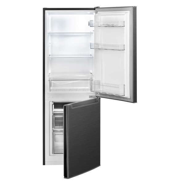 Lodówko-zamrażarka Bomann KG 7359 (ciemny inox)