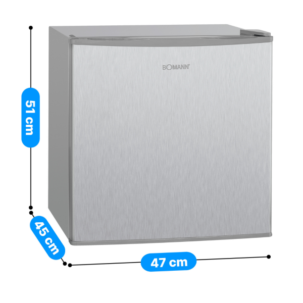 Zamrażarka podblatowa 31L Bomann GB 341.1 (inox look)
