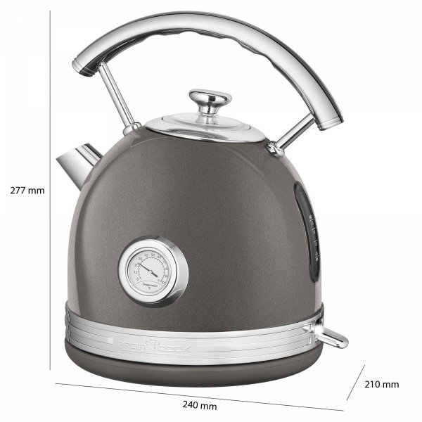 Czajnik elektryczny 1,7L ProfiCook PC-WKS 1192 Antracyt