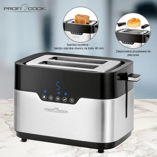 Toster opiekacz do kanapek na grzanki ProfiCook PC-TA 1170