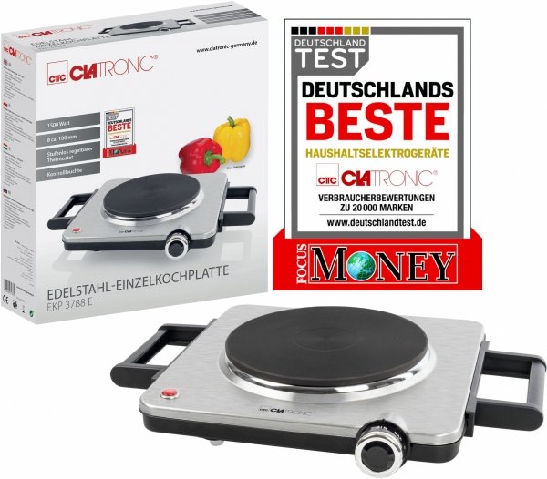 Kuchenka elektryczna przenośna Clatronic EKP 3788 E